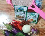 Foto langkah ke 2 dari resep 111. Sambal Udang Sabee/Rebon Terong.