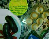 Foto del paso 1 de la receta: Canapés para fiestas. Macetas de morcilla y manzana