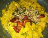 A picture of step 9 of Pumpkin stir fry.