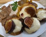 Śliwki z grilla nadziewane mozzarellą krok przepisu 4 zdjęcie