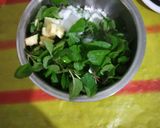 A picture of step 3 of Green pea idli.