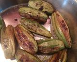 A picture of step 1 of Pointed gourd with poppy seed paste #Cookpad.
