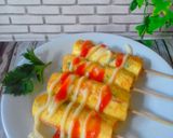 Foto langkah ke 7 dari resep Sosis telur /sostel tanpa cetakan.