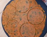 A picture of step 3 of Besan ka papad.