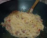 Foto langkah ke 4 dari resep Cheese Spaghettini.