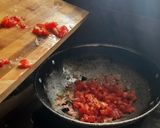 A picture of step 5 of Baingan ka bharta.