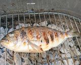 A picture of step 2 of Grilled Sea Bream.
