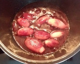 Foto del paso 5 de la receta: Codillo de cerdo con jugo de piña y puré de patata