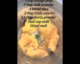 A picture of step 1 of Bread ice-cream.