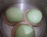 Foto langkah ke 3 dari resep Bakpau Pandan Kacang Hijau.