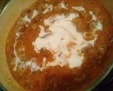 A picture of step 8 of Chicken breast stew served with rice.