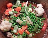 Foto del paso 20 de la receta: Ternera estofada con patatas baby, verduras y setas congeladas