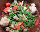 Foto del paso 20 de la receta: Ternera estofada con patatas baby, verduras y setas congeladas