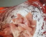 A picture of step 1 of My Chilli & Lime Chicken with Spinach and plenty flavouring. 💜.