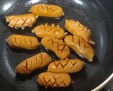 Foto langkah ke 3 dari resep Sosis instan Bakar saus BBQ.