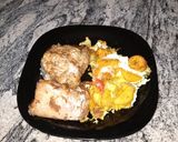 A picture of step 6 of Baked sweet potatoes II with plantain.