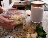 Foto del paso 7 de la receta: Patatas a lo Pobre con Champiñones (en el microondas)