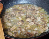 Foto del paso 3 de la receta: Espaguetis con champiñones y jamón