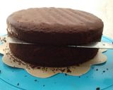 Foto langkah ke 6 dari resep Blackforest with chocolate buttercream.. Enak!!.