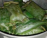 Foto langkah ke 11 dari resep Nasi Bakar All Varian (ada isi rendang, isi ayam teri, ikan P).