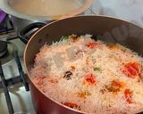 A picture of step 8 of Al rehman-beef Biryani.
