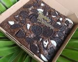 Foto langkah ke 15 dari resep Fudgy Brownies Shiny Crust Anti Gagal.