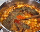 Karfiol "gulyás" recept fázis 3 fotója