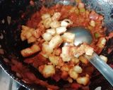 A picture of step 2 of Paneer roll.