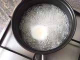 Risotto con espárragos y nata