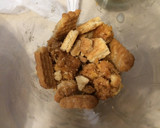 Foto del paso 8 de la receta: Postre en vaso, copa o frasco con crema de banana, galletitas y nesquik