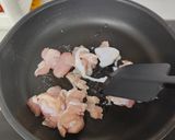 รูปขั้นตอนการทำที่ 2 ของ พาสต้าเพสโต้ไก่