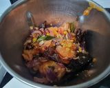 A picture of step 2 of Onion tomato chutney for South Indian dishes.