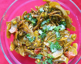 A picture of step 3 of String Beans (papdi) Subji.
