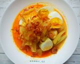 Foto langkah ke 3 dari resep Lontong Sayur.
