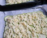 A picture of step 2 of Zucchini Sandwich.