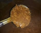 A picture of step 11 of Chicken daal.