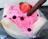 Ice cream strawberry chocolatos chip's 🍓🍨🍫 langkah memasak 9 foto