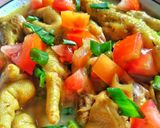 Foto langkah ke 5 dari resep Sup Ceker Presto Bumbu Sop Bamboe - Empuk dan Lezat.