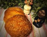 صورة لخطوة 12 من وصفة عيش بالحليب 🍶🥖🍞
