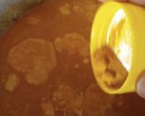A picture of step 2 of Shuwaka/Bitterleaf and groundnut soup.