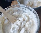 Une image de l'étape 1 de Gâteau aux poires et au fromage blanc.