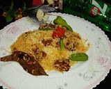 A picture of step 16 of Beef Biryani.