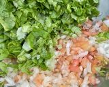 Foto del paso 6 de la receta: Ensalada con papas y salsa de maní