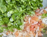 Foto del paso 6 de la receta: Ensalada con papas y salsa de maní