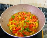 A picture of step 9 of Veg Macaroni.