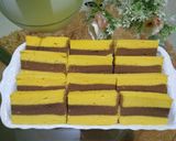 Foto langkah ke 9 dari resep Lapis Kukus Surabaya (Praktis dan Ekonomis).