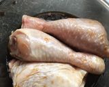 A picture of step 2 of BBQ Chicken in a hoisin marinade.