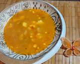 Foto del paso 10 de la receta Sopa de rape, langostinos y mejillones