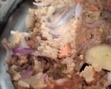A picture of step 1 of Maggi kebab.