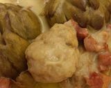 Foto del paso 4 de la receta: Alcauciles con albóndigas y jamón 🍲